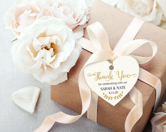 wedding favor tags etsy