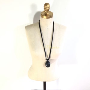 Miracle stone Shungite pendant necklace