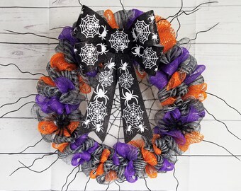 Spider Halloween Wreath