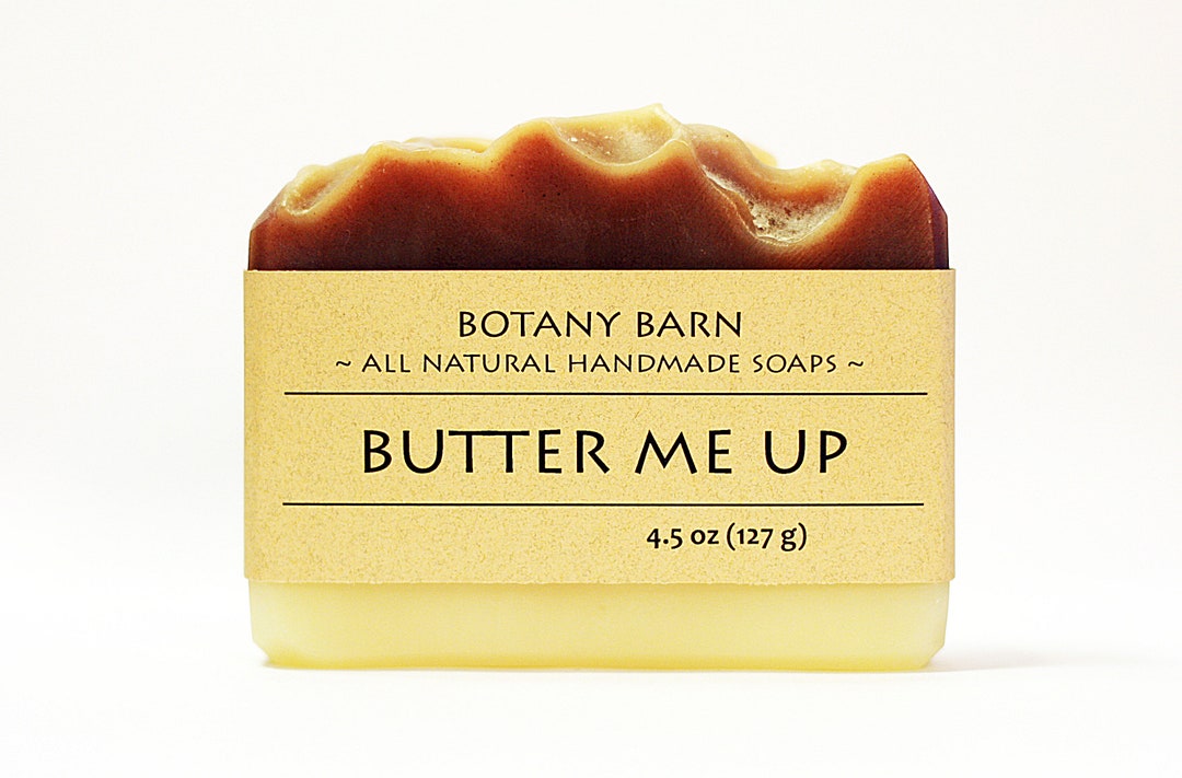 Unscented Cocoa Butter and Shea Butter Soap With Light Chocolate Scent