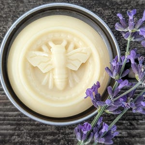 Natural Organic Solid Lotion Bar. Great Moisturizer for Hands or Body with Organic Jojoba, Shea Butter, Coconut, Almond Oils