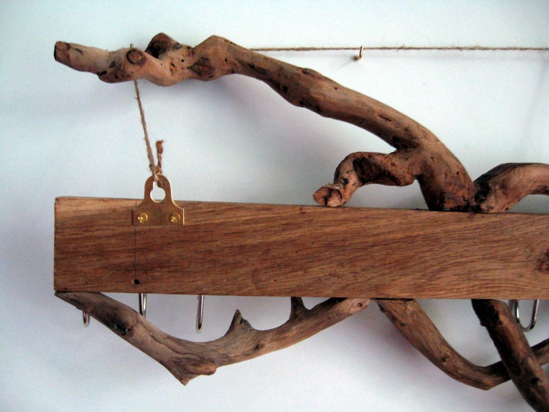 Key holder for wall beach decor hook driftwood furniture ...