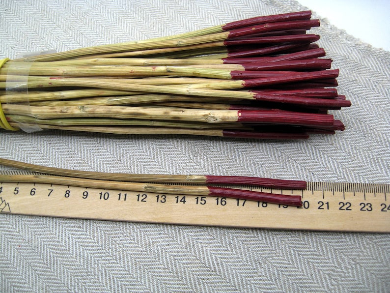 Dried Yarrow Stalks Stems Sticks Achillee Divination I Ching 8 Etsy UK