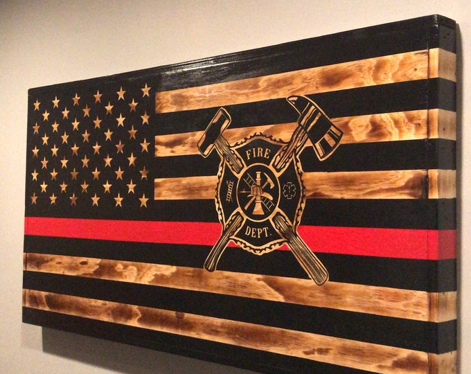 Featured listing image: Firefighter Cross Flag