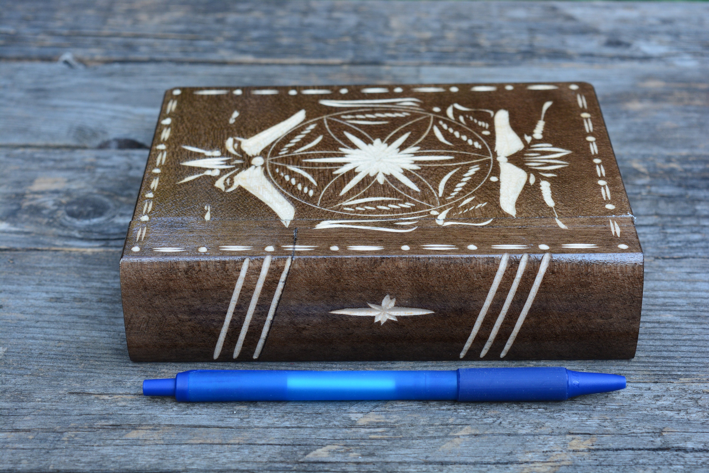 Puzzle Book box Brain teaser Money bank Secret book Trinket Etsy