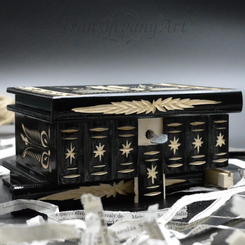 Secret Puzzle Box - Etsy