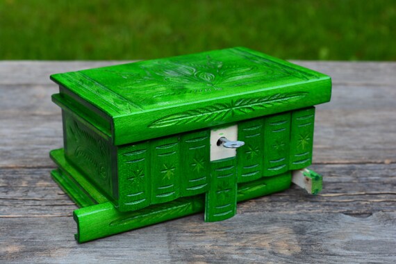 Magische Fach hölzerne Puzzle Box mit geheimer Schubladen Denksportaufgabe