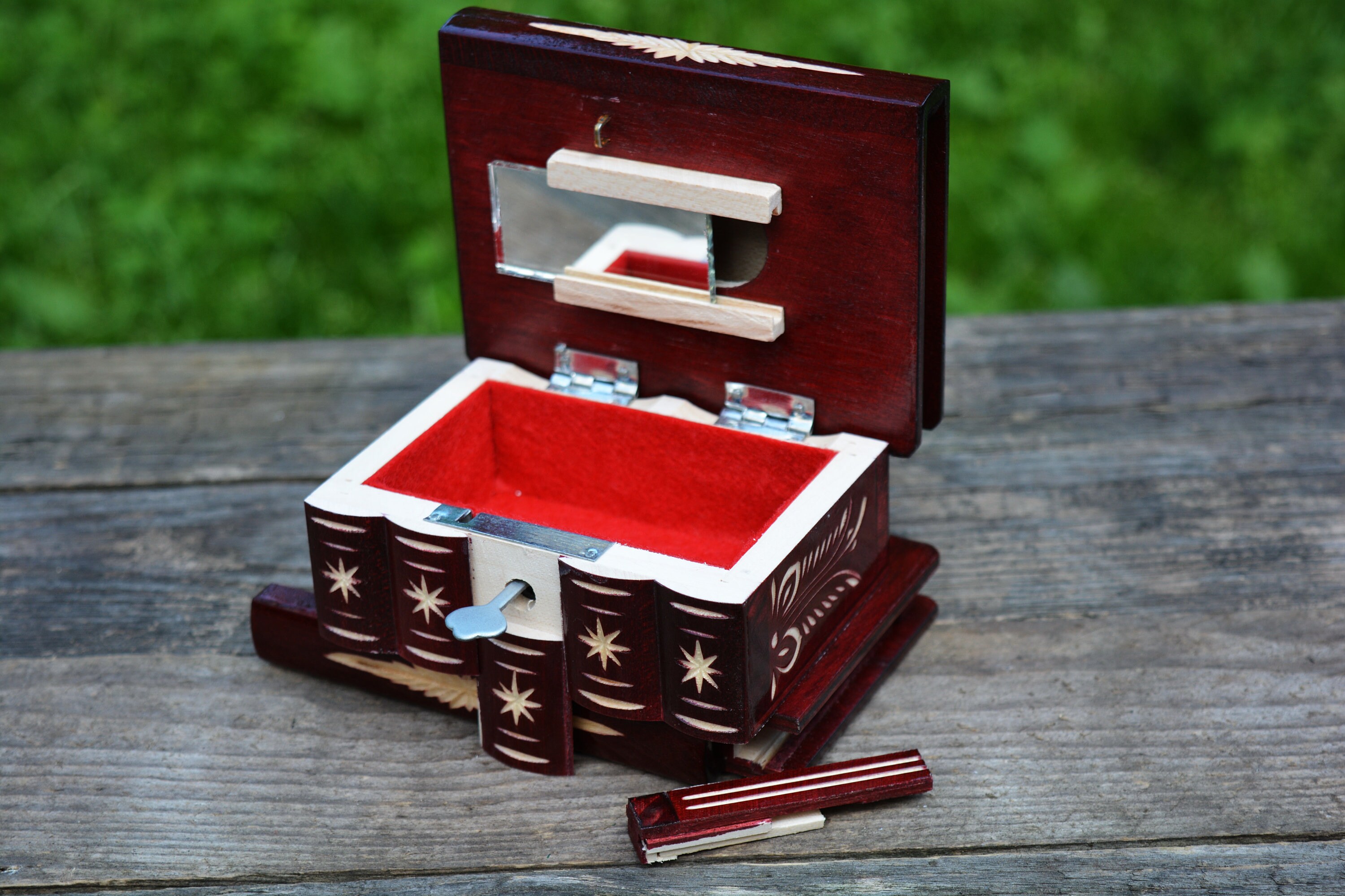 Secret Compartment Box Unique PERSONALIZED CHRISTMAS GIFTS Etsy