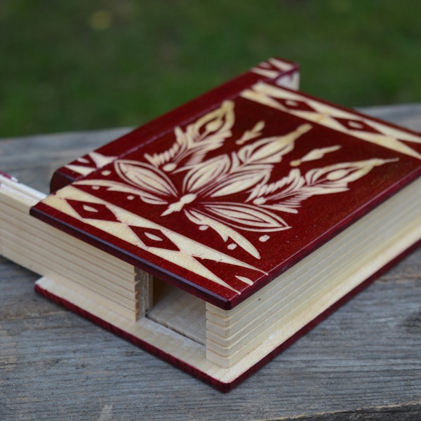 Hollow Book Box Etsy