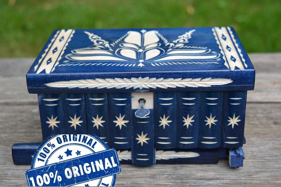 Mens Jewelry Box Secret Stash Box Father Grandfather Brother Etsy