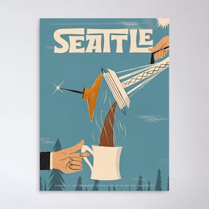 Seattle Travel Poster