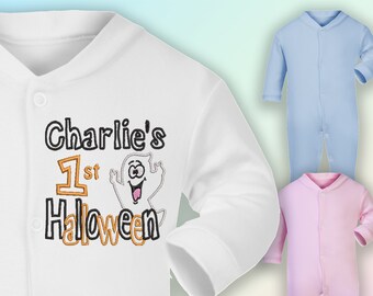 my first halloween sleepsuit