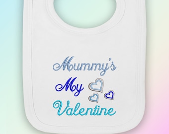 Handpicked for Earth Nanny Embroidered Baby Pull-Over Bib Gift Heaven Nan Nanna