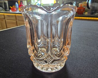 EAPG US Glass Galloway Toothpick in pink depression glass