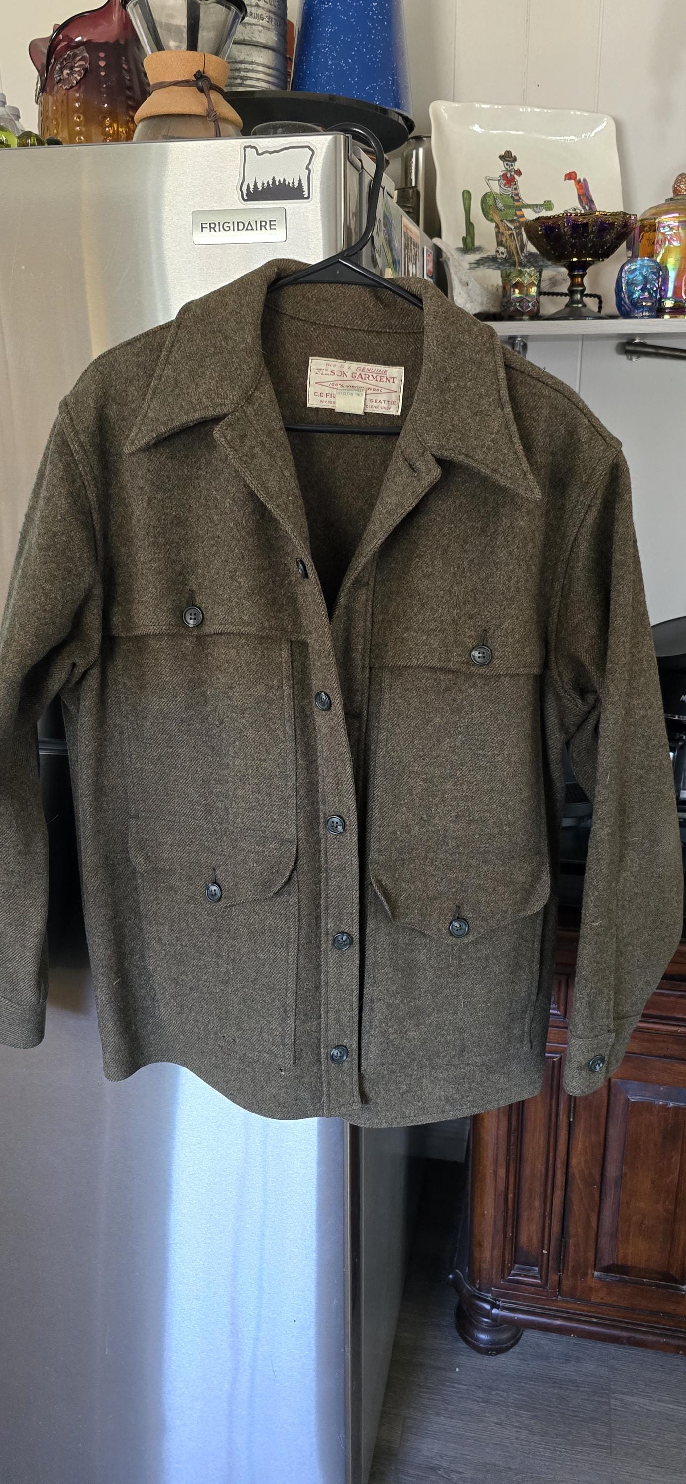 Vintage Filson Olympic Cruiser Wool Jacket - Etsy