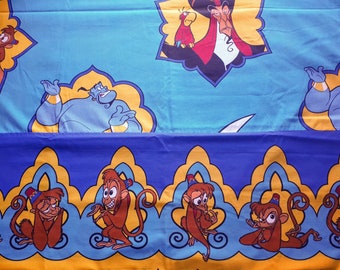 Vintage Disney Aladdin - Twin flat sheet