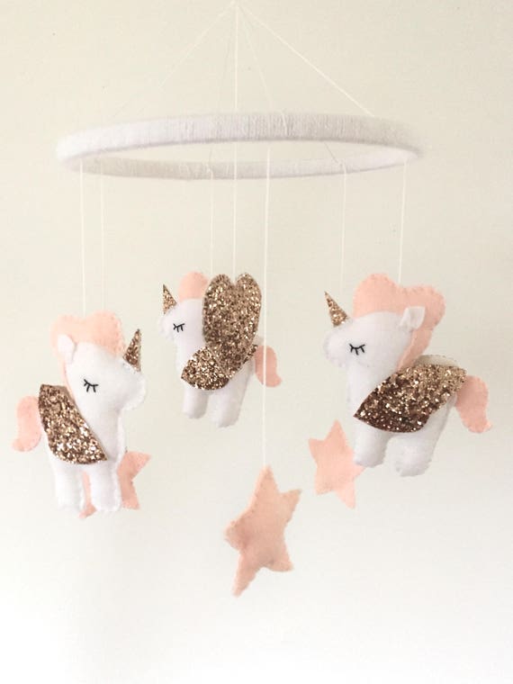 unicorn cot mobile