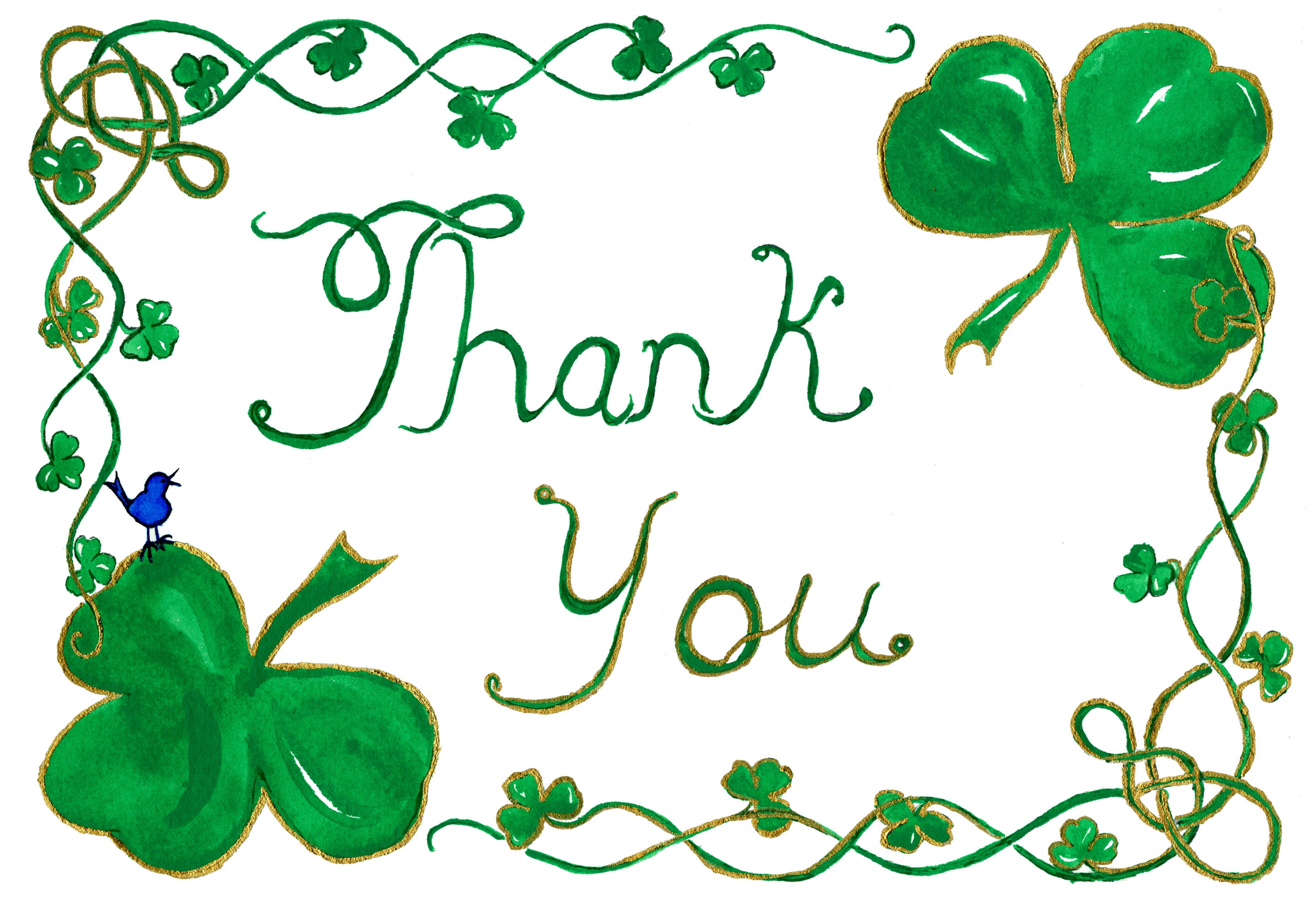 Irish Thank You Etsy