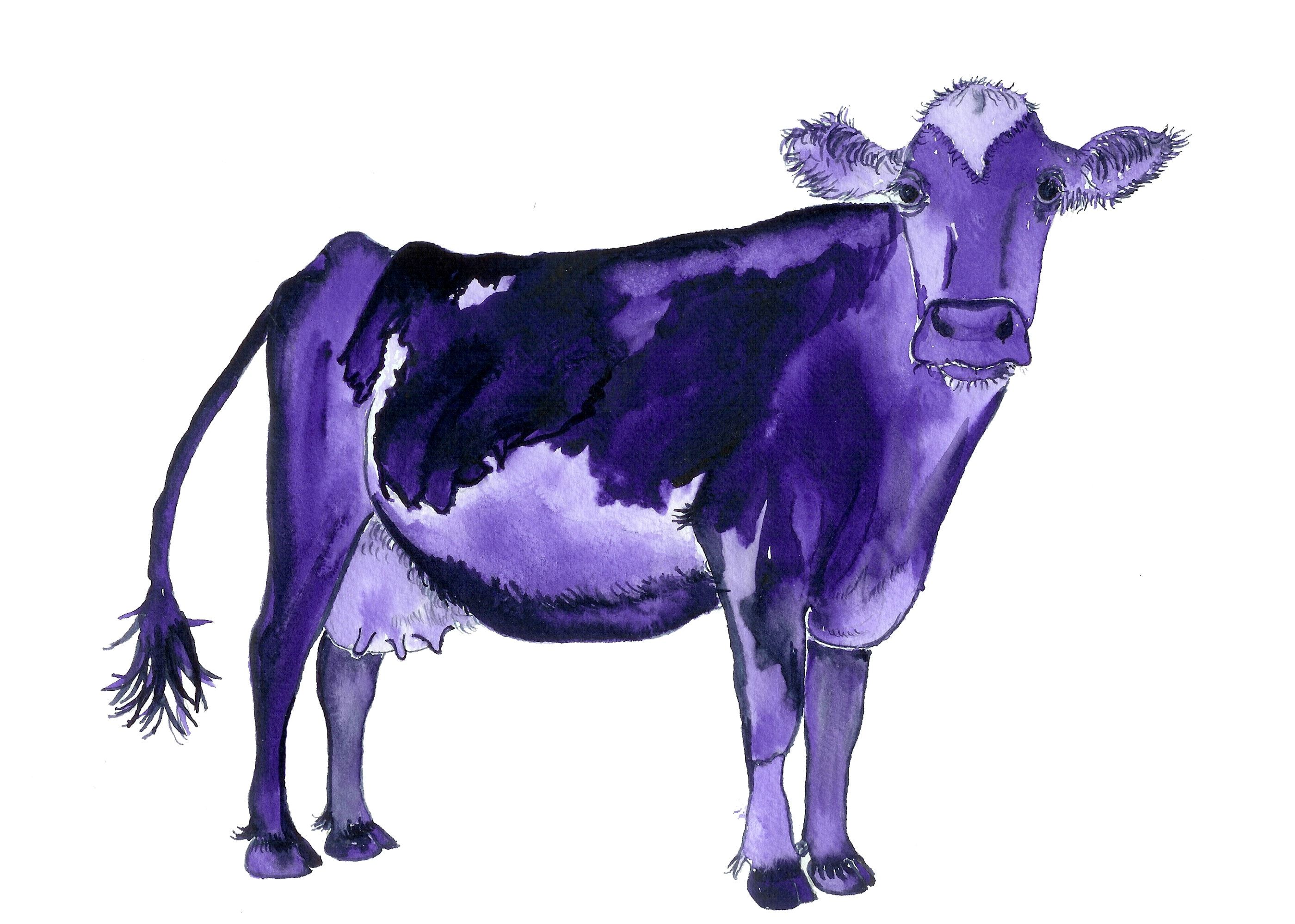 Purple Cow Etsy