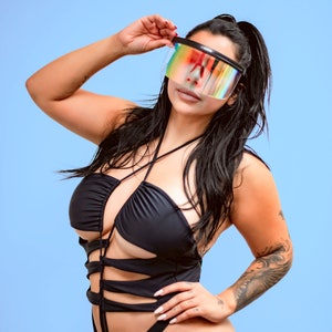 Midnight Oasis Two Piece Swimsuit