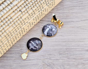 Pin de solapa de acero inoxidable con forma redonda conmemorativa y espacio para tu foto - regalo para los novios - medallón de recuerdo