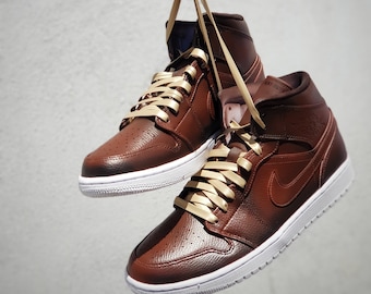 Custom Wedding shoes/ Custom Shoes/ Hand painted/ Nike Customs / Handmade sneakers/ Groom/ Bride/ Wedding/ Nike AF