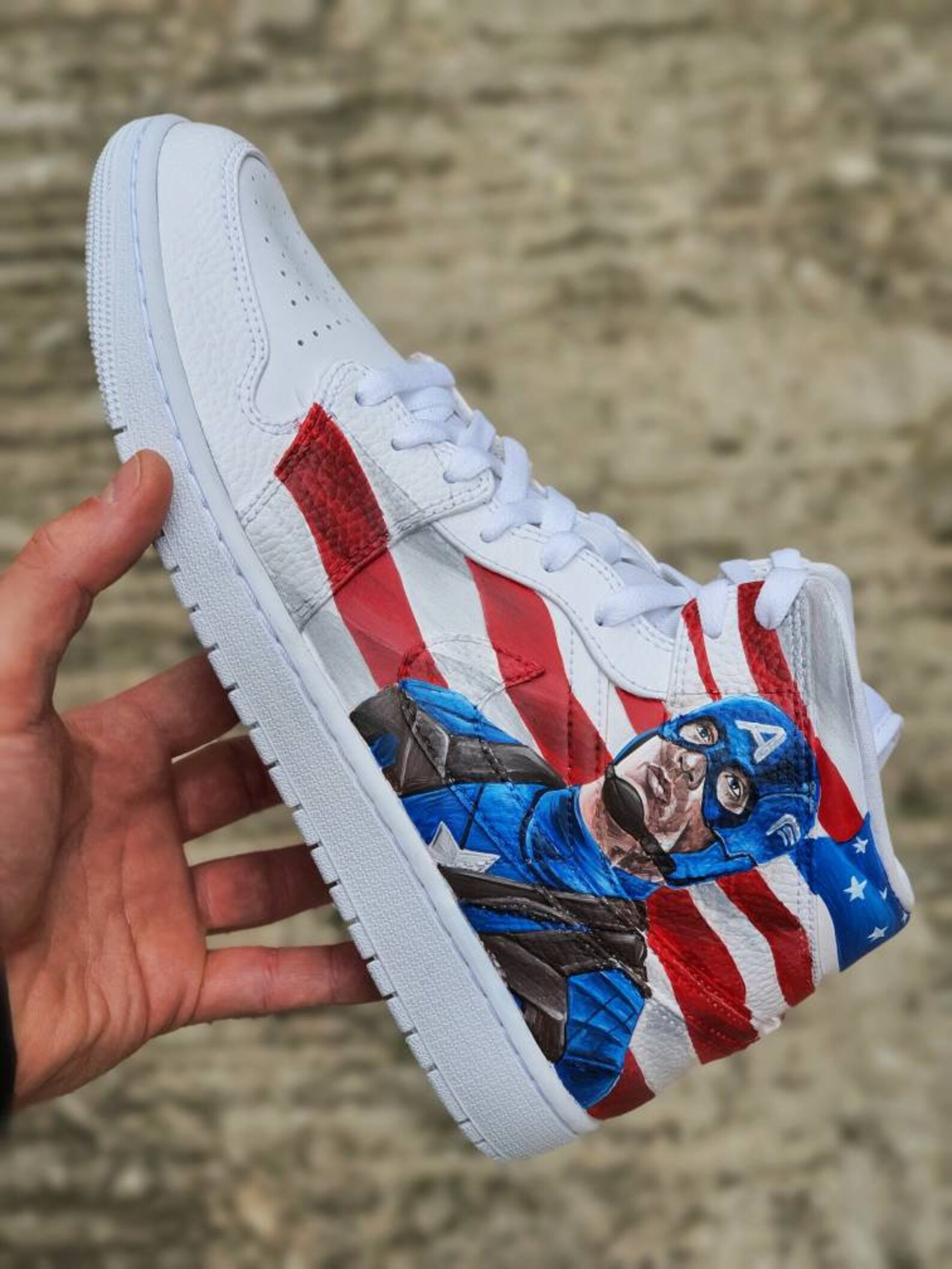 custom marvel nike shoes