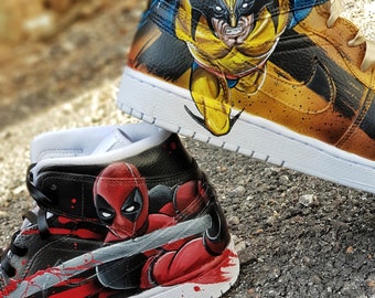 Custom Nike Shoes/ Custom Shoes/ Handpainted/air Jordans