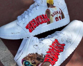 The Worm- Dennis Rodman Nike Air Jordans, Chicago Bulls Sneakers