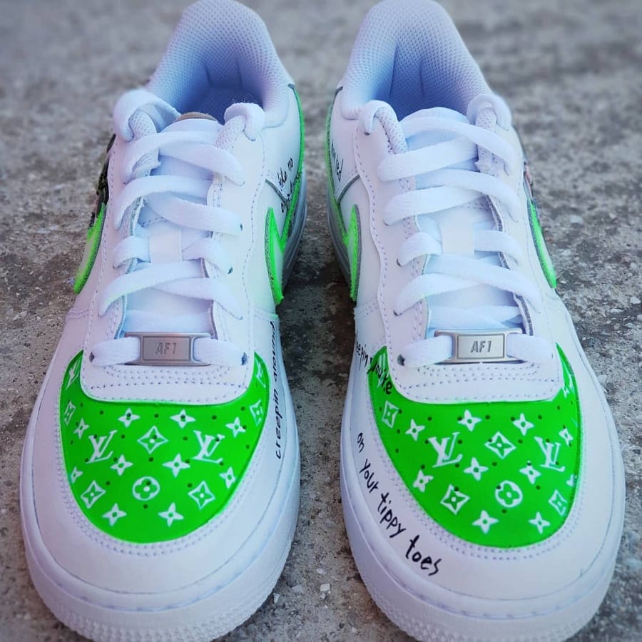 billie eilish shoes custom