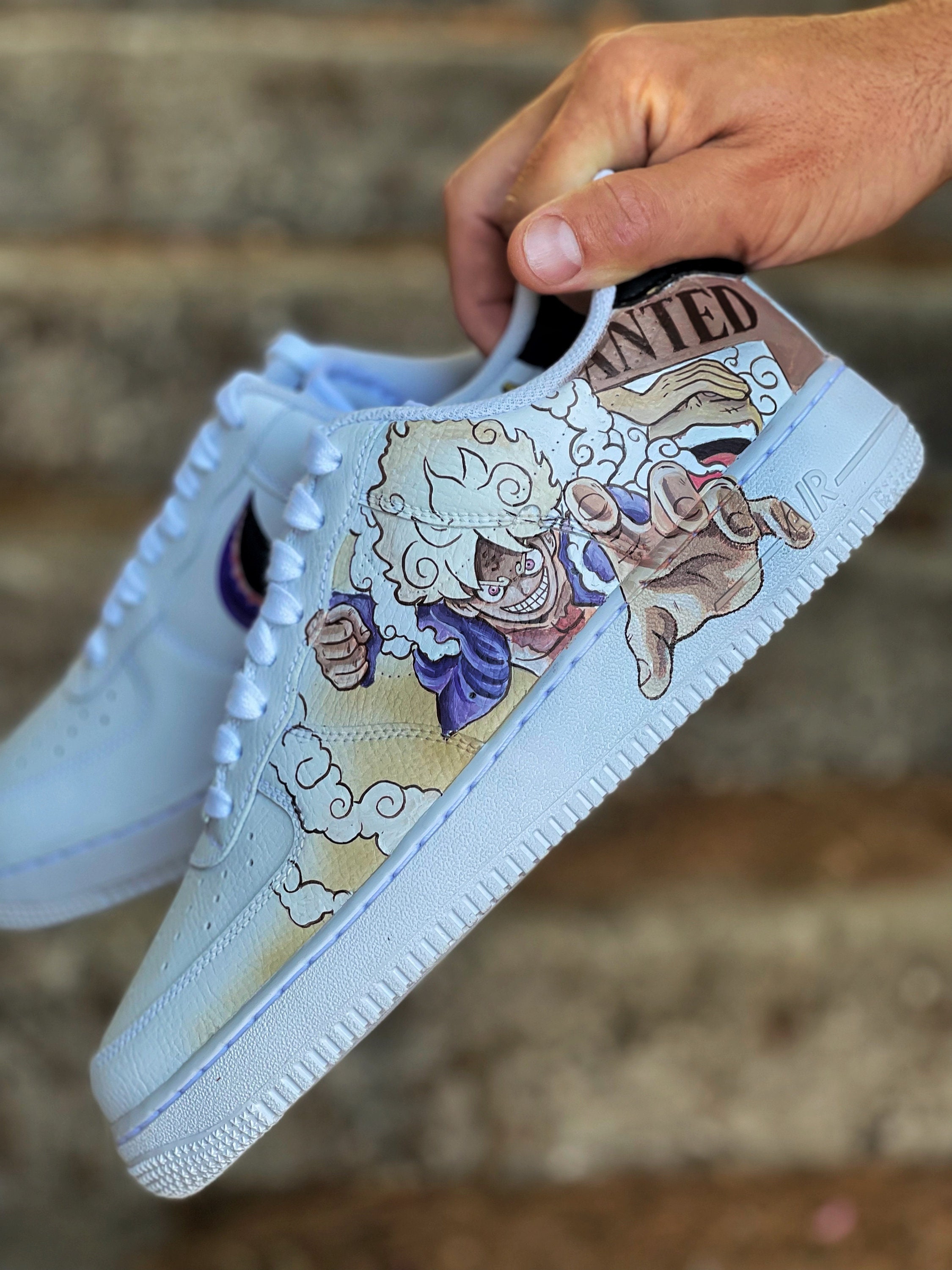 Custom Air Force 1 Shoes/ Custom Shoes/ Hand Painted/ Gear5  display picture 2