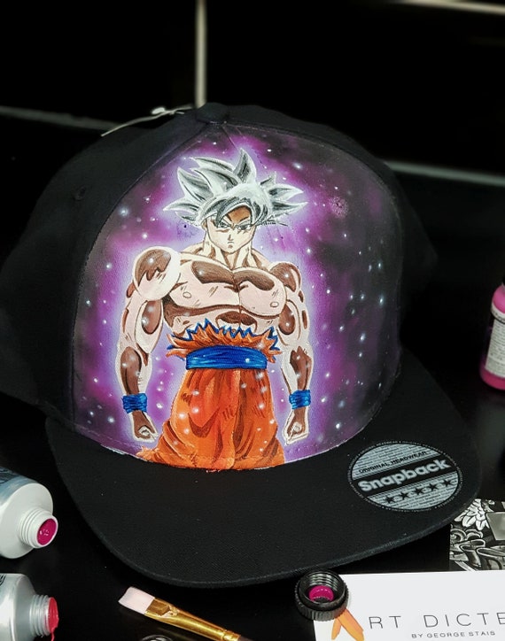 Dragon Ball Snapback Hat Handpainted Personalised Hat