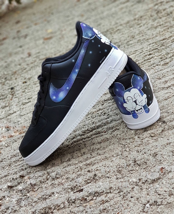 Custom Mickey Galaxy Shoes/ Custom Nike Shoes/ Galaxy/ - Etsy