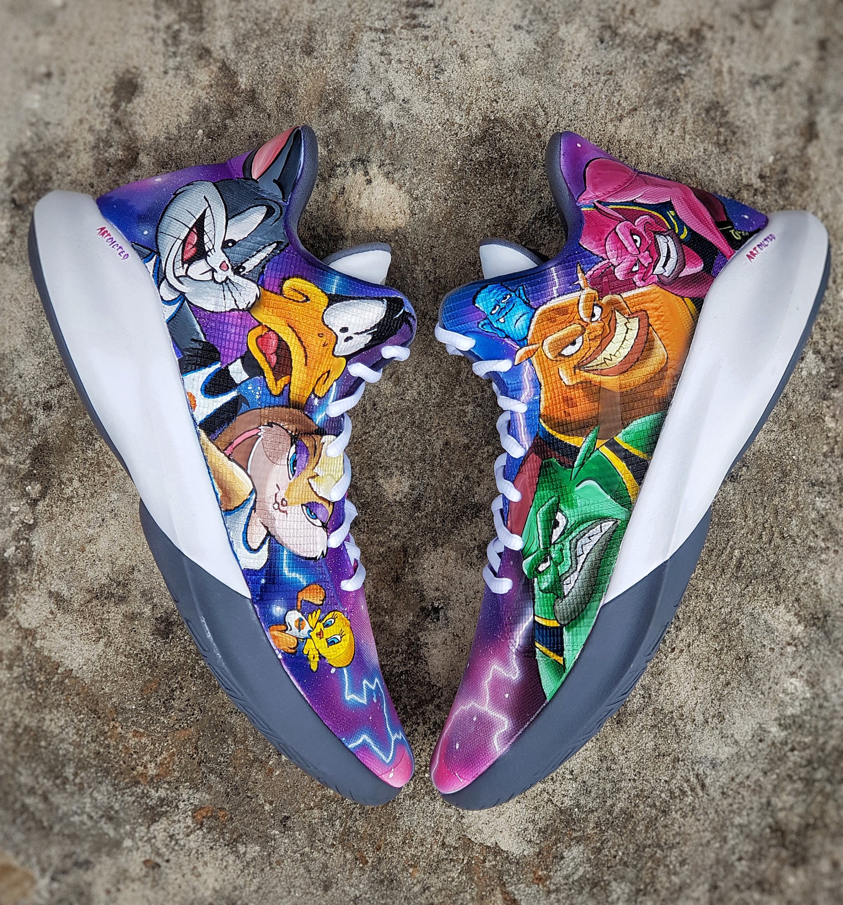 custom space jam jordans for sale