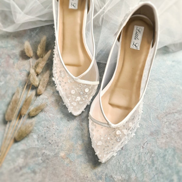 Bridal Shoes Flats - Etsy