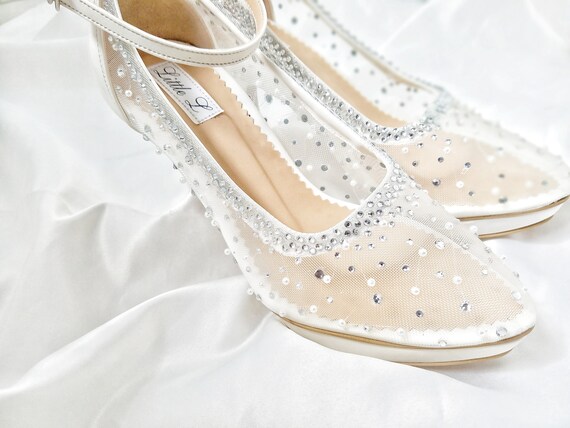 cinderella wedding shoes flats