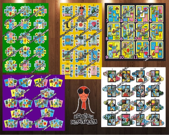Make your own loteria cards online ordering