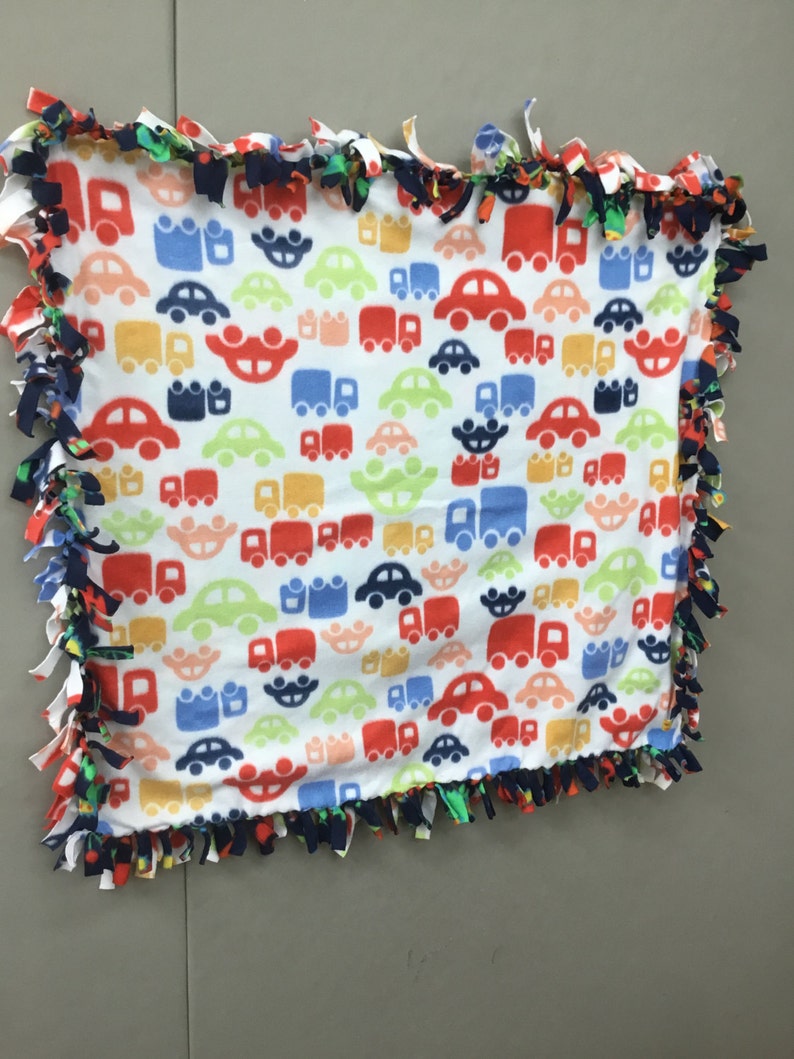 Baby fleece blanket, Reversible image 2