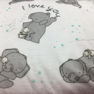 Shannon Cuddle Fabric LOVEYOU 58/60’’