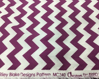 Riley Blake Chevron by RBD Designers 2012- last piece 57” X 45”