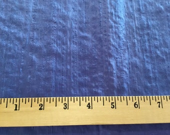 Pastel Blue  100% Hand Woven Silk Dupioni