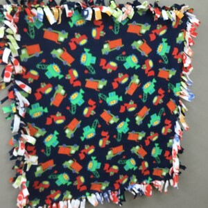 Baby fleece blanket, Reversible image 1