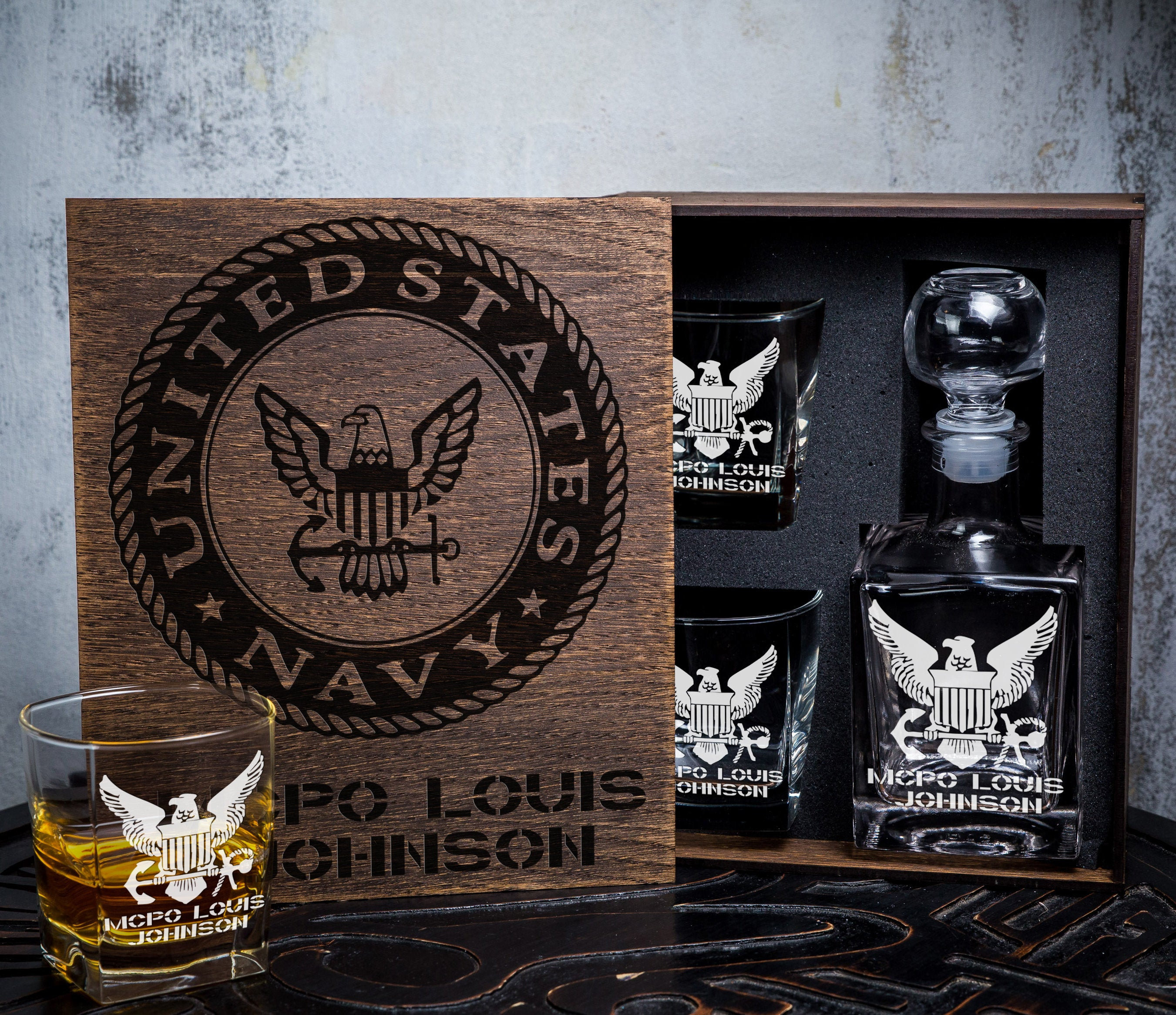 Personalized US Navy Officer Gift 201/1 Gift for Retired Etsy