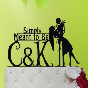 Silhouette cake topper - Wedding Cake Topper - М1-01-010