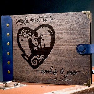 wedding Guest Book - 297.1 -  Christmas tales Guest Book  wedding photo album
