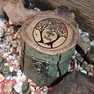 Ring Box - Personalized Ring Box wood - ring box wood wedding  Wooden Ring Box  ring box wood  Wood Anniversary Gif  Holder Custom Ring Box