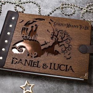 Guest Book personalizzato per matrimonio - B/N - Racconti di Natale - idea regalo di nozze