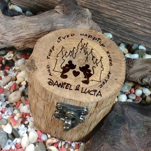 wedding  Ring Box - Personalized Ring Box wood -  weddingring box - Anniversary Gif  Custom Ring Box