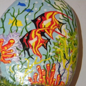 painted stone image 1