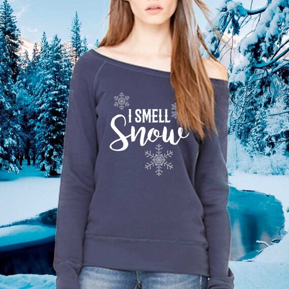 I Smell Snow Sweatshirt Online, 55% OFF 